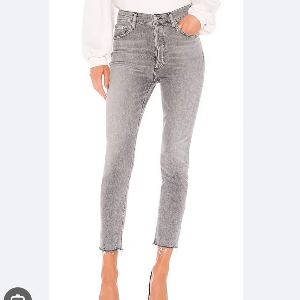 AGOLDE Nico High Rise Slim in Risk size 26